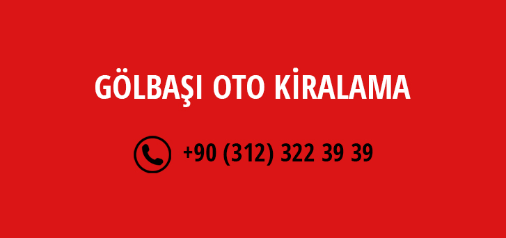 Gölbaşı Oto Kiralama