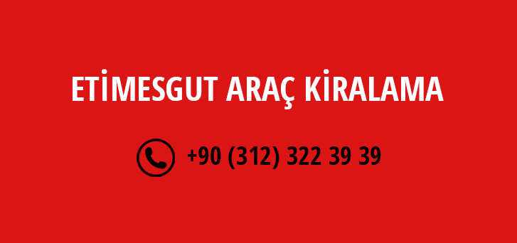 Etimesgut Araç Kiralama