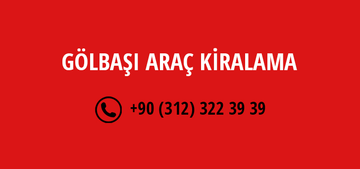 Gölbaşı Araç Kiralama