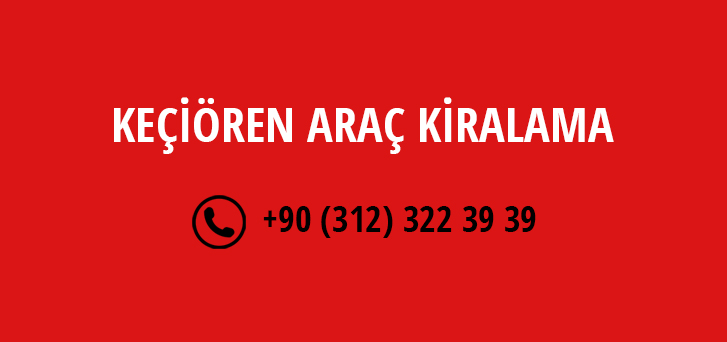 Keçiören Araç Kiralama